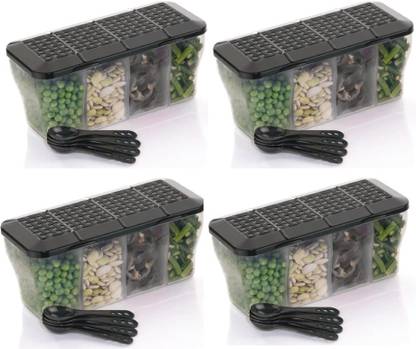 Finner Plastic Grocery Container  - 2000 ml