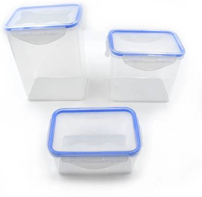 DeoDap Plastic Grocery Container  - 3 L