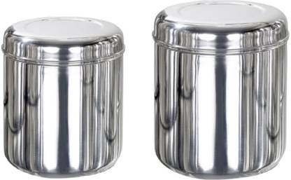 Milimercury Steel Grocery Container  - 800 ml, 1150 ml