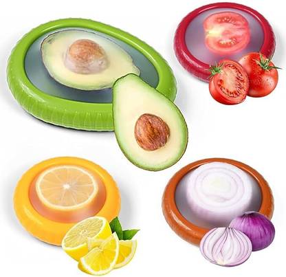 HITWA Silicone, Plastic Fridge Container  - 100 ml