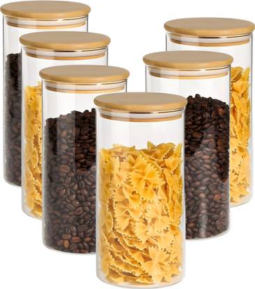 Ginoya Brothers Glass Grocery Container  - 1350 ml