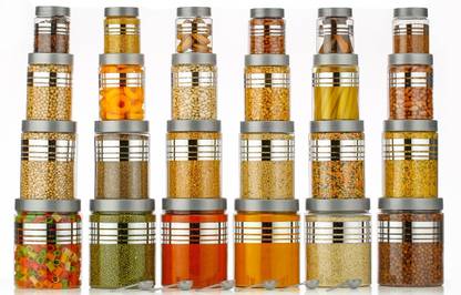 Skymax Plastic Grocery Container  - 250 ml, 350 ml, 650 ml, 1200 ml