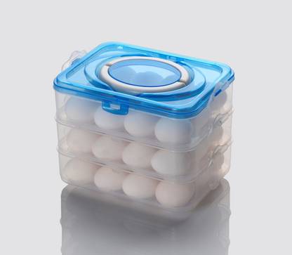 MECHON Plastic Egg Container  - 3 dozen