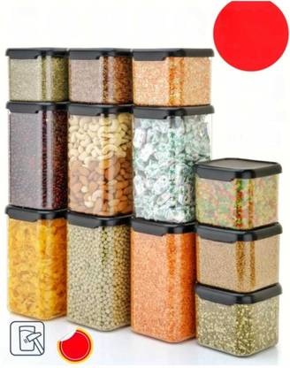 CLOUDHEAD Plastic Grocery Container - 500 ml, 1100 ml