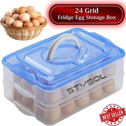 Stysol Plastic Egg Container  - 2 dozen