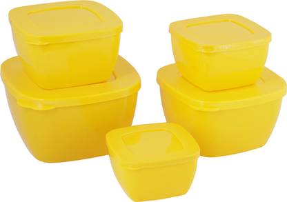 BIZOLO Plastic Grocery Container  - 250, 300 ml, 480 ml, 550 ml