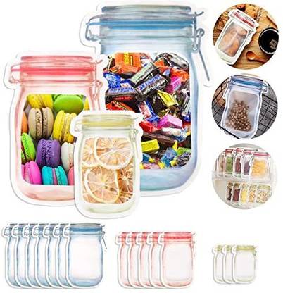 Aibzi Plastic Grocery Container  - 150 ml, 500 ml, 1000 ml