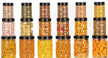 Flipkart SmartBuy Plastic Grocery Container  - 300 ml, 650 ml, 1200 ml