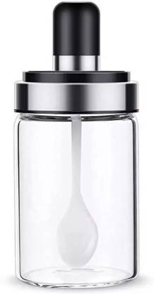 Dautaniya Glass Cookie Jar  - 250 ml