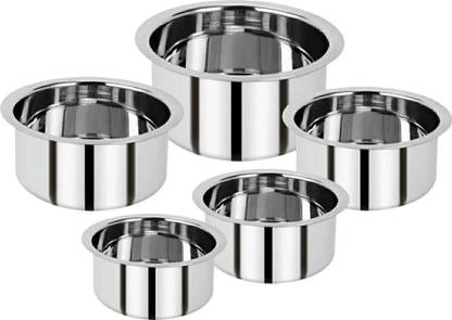 Indian Hub Steel Milk Container  - 1750 ml, 1250 ml, 850 ml, 650 ml, 550 ml