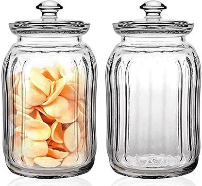 GRACIOUS MART Glass Pickle Jar  - 1500 ml