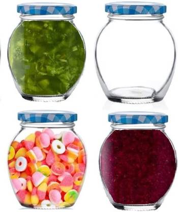 Claritz Glass Grocery Container  - 350 ml