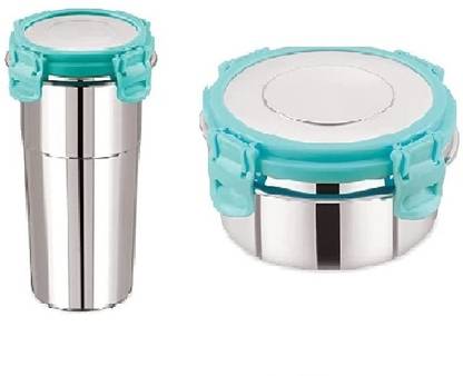 FOLIAM Steel Milk Container  - 400 ml, 350 ml