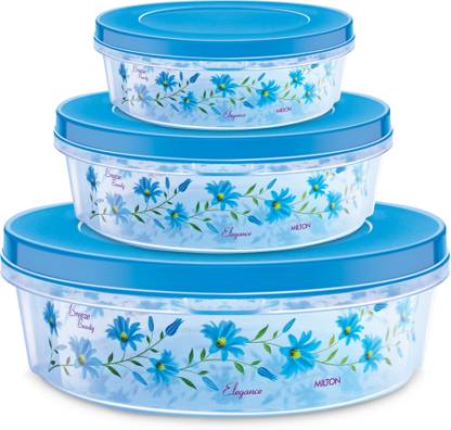 MILTON Plastic Utility Container  - 1300 ml, 1800 ml, 2500 ml