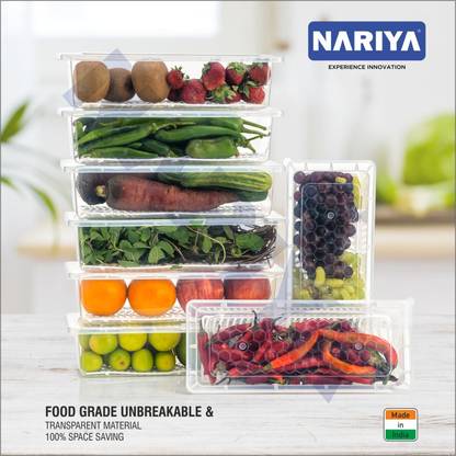 nariya Plastic Fridge Container  - 1500 ml