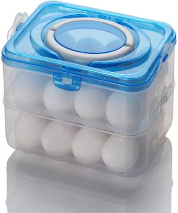 TINSUHG Plastic Fridge Container  - 2 dozen