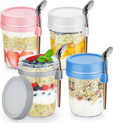 JIGSHTIAL Glass Utility Container  - 350 ml