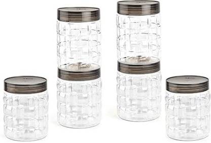 Sk world Plastic Cookie Jar  - 250 ml