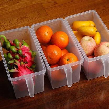 KDZONE Plastic Fridge Container  - 3 L