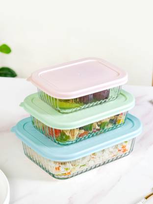 Nestasia Glass Fridge Container  - 1000 ml