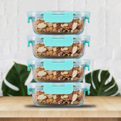 Allo Glass Fridge Container  - 370 ml