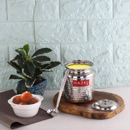 HAZEL Steel Oil Container  - 600 ml