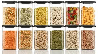 Defex Plastic Grocery Container - 1200 ml