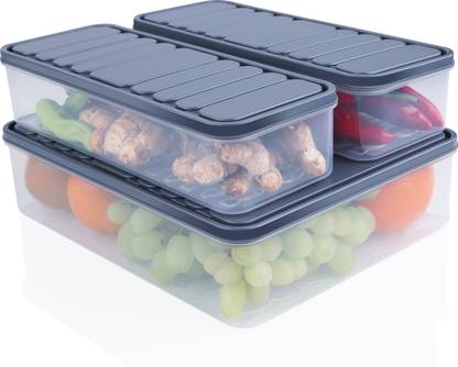 Moxstar Plastic Fridge Container  - 1200 ml, 2500 ml