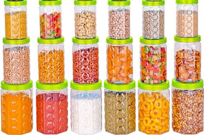 Conses Plastic Grocery Container  - 2 L, 1200 ml, 650 ml