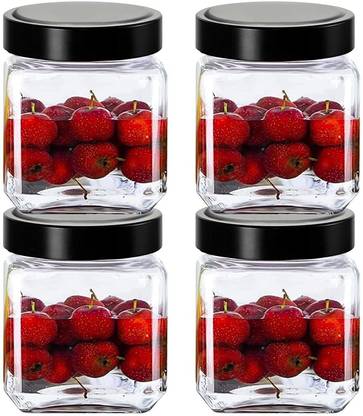 Brezzycloud Glass Pickle Jar  - 600 ml