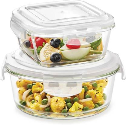 BOROSIL Glass Grocery Container  - 320 ml, 400 ml