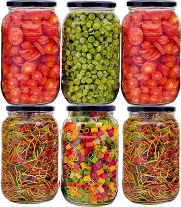 Skyper Glass Grocery Container  - 1100 ml