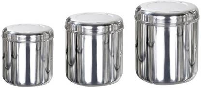 Milimercury Steel Grocery Container  - 800 ml, 1150 ml, 1500 ml