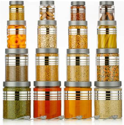 Ashirvad Plastic Grocery Container  - 1200 ml, 650 ml, 350 ml, 250 ml