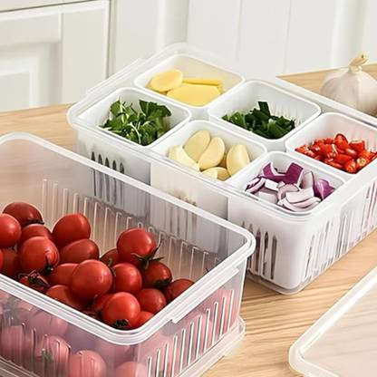 RCM Plastic Fridge Container  - 2700 ml