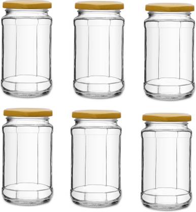 CROCO JAR Glass Pickle Jar  - 400 ml
