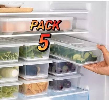 SHUBHENTERPRISE Plastic Fridge Container  - 1500 ml
