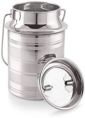 Qality Stainless Steel Milk Container  - 5 L