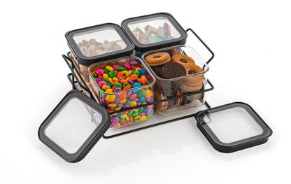 Kriya Enterprise Plastic Pickle Jar  - 500 ml