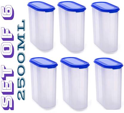 DEW MAT Plastic Grocery Container  - 2500 ml