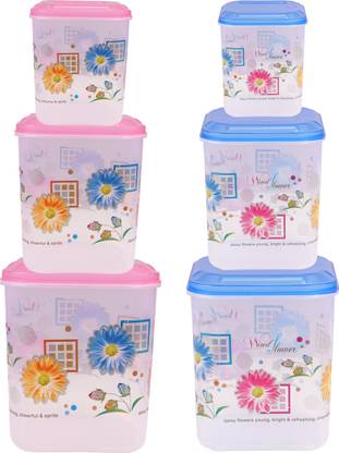 Anju Plastic Grocery Container  - 900 ml, 1900 ml, 2900 ml