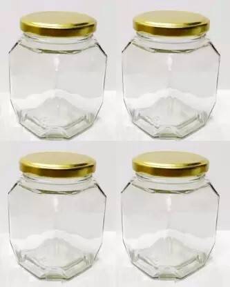 Urva Fashion Glass Grocery Container  - 355