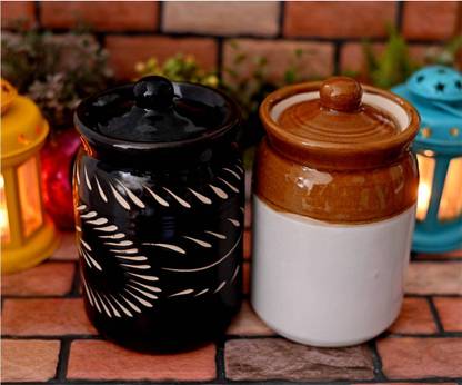 hc the crafts Ceramic Pickle Jar  - 1000 ml