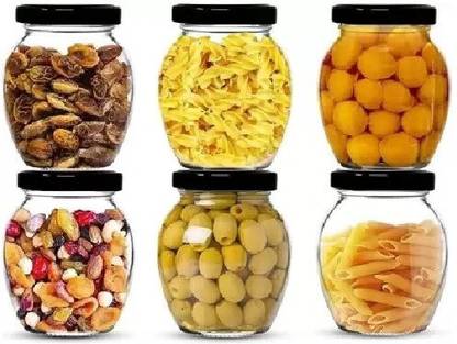 BONJOURS Glass Tea Coffee & Sugar Container  - 400 ml