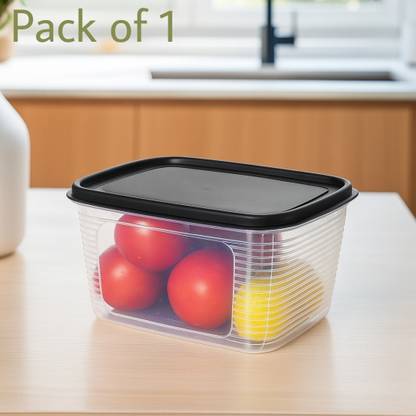 Crackle Plastic Fridge Container - 1800 ml