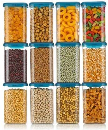 SARAZA Plastic Grocery Container  - 1200 ml