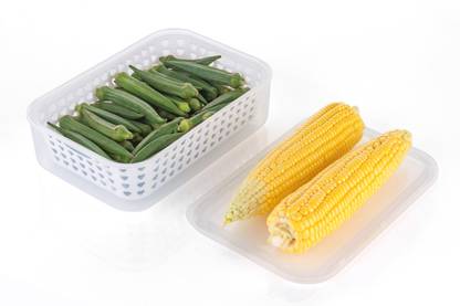 Qtrix Plastic Fridge Container - 2500 ml