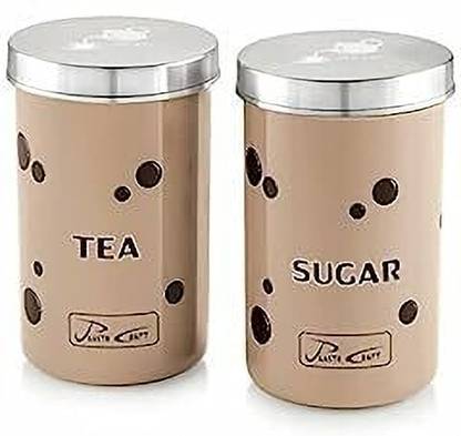 nunki trend Plastic Tea Coffee & Sugar Container  - 900 ml