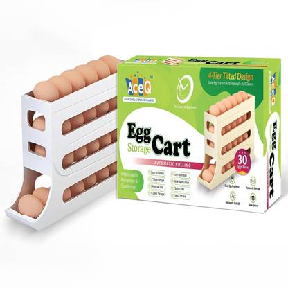 AceQ Plastic, Polypropylene Egg Container  - 2.5 dozen