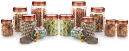ContainerSet Plastic Utility Container  - 300 ml, 1100 ml, 1500 ml, 2000 ml